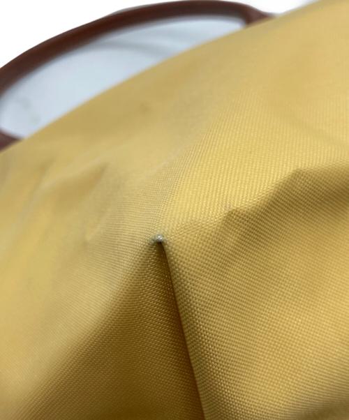 LONGCHAMP（ロンシャン）LONGCHAMP (ロンシャン) ル プリアージュ オリジナル S トップハンドルバッグ イエローの古着・服飾アイテム