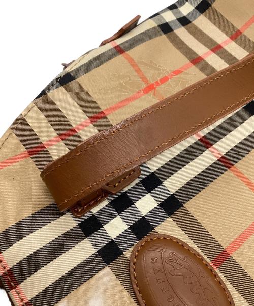 Burberry's（バーバリー）Burberry's (バーバリーズ) ノバチェックハンドバッグ ベージュの古着・服飾アイテム