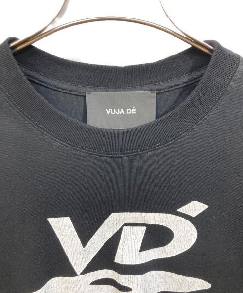 Vuja De（ヴジャデ）VUJA DE (ヴジャデ) VUJA DE VD LOGO T ブラック サイズ:XLの古着・服飾アイテム