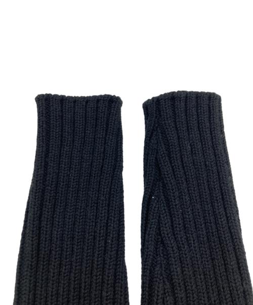 BOTTEGA VENETA（ボッテガベネタ）BOTTEGA VENETA (ボッテガベネタ) ニットデザインワンピース ブラック サイズ:38の古着・服飾アイテム