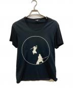 LAD MUSICIANラッドミュージシャン）の古着「サムライグラフィックTシャツ」｜ブラック