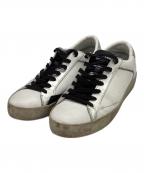 CRIME LONDONクライムロンドン）の古着「DISTRESSED」｜ホワイト