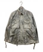 Acne studiosアクネ ストゥディオス）の古着「Button-Up Shirt」｜グレー