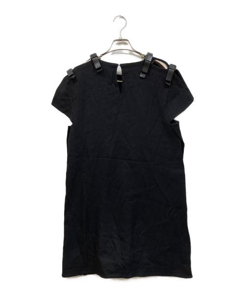 FENDI（フェンディ）FENDI (フェンディ) オープンショルダーワンピース ブラック サイズ:SIZE 40の古着・服飾アイテム