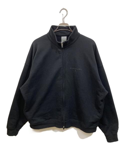 Lyft（リフト）Lyft (リフト) Stand Collar Zip-Up Oversize Sweat Jacket ブラック サイズ:XLの古着・服飾アイテム