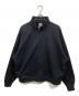 Lyft（リフト）の古着「Stand Collar Zip-Up Oversize Sweat Jacket」｜ブラック