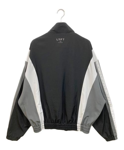 Lyft（リフト）Lyft (リフト) 2Line Oversize Track Jacket ブラック サイズ:XLの古着・服飾アイテム