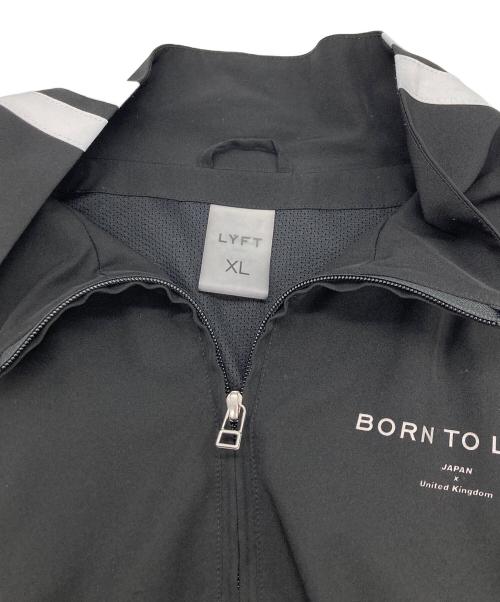 Lyft（リフト）Lyft (リフト) 2Line Oversize Track Jacket ブラック サイズ:XLの古着・服飾アイテム