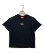 DIESELディーゼル）の古着「オーバルDレギュラーフィットTシャツ」｜ブラック