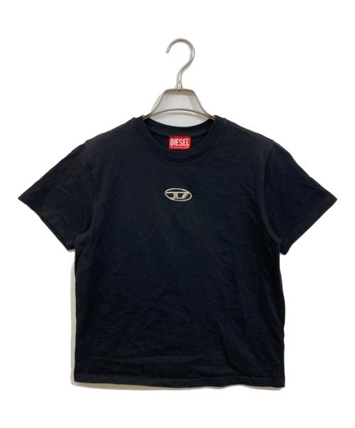 DIESEL（ディーゼル）DIESEL (ディーゼル) オーバルDレギュラーフィットTシャツ ブラック サイズ:SIZE Sの古着・服飾アイテム