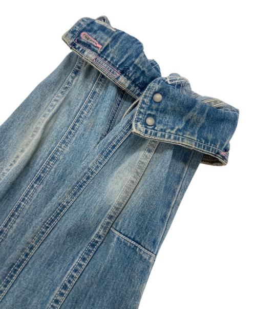 KINKY（キンキーヒステリックグラマー）KINKY (キンキーヒステリックグラマー) パッチワークデニムジャケット ブルー サイズ:SIZE Freeの古着・服飾アイテム