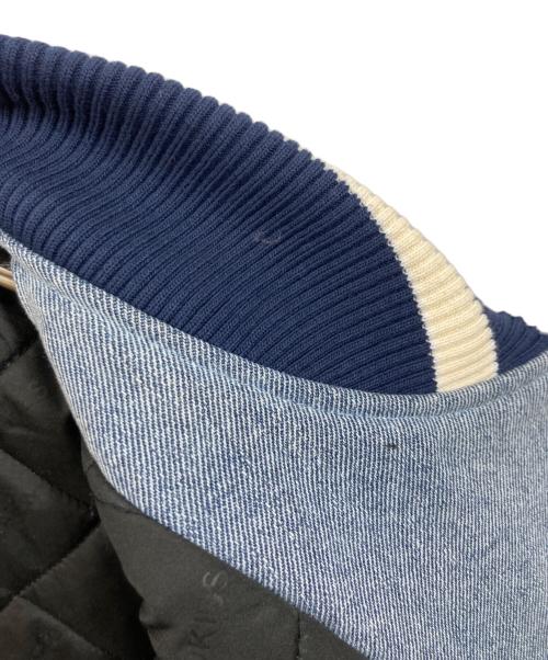 A FEW GOOD KIDS（アフューグッドキッズ）A FEW GOOD KIDS (アフューグッドキッズ) スタジャン ベージュ×ブルー サイズ:	SIZE Mの古着・服飾アイテム