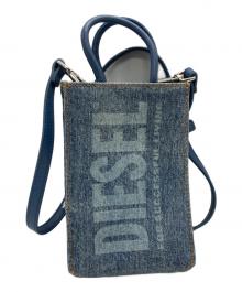 DIESEL（ディーゼル）の古着「DSL SHOPPER ショルダーバッグ」｜ブルー
