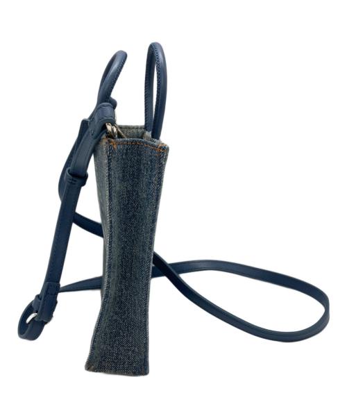 DIESEL（ディーゼル）DIESEL (ディーゼル) DSL SHOPPER ショルダーバッグ ブルーの古着・服飾アイテム