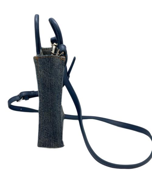 DIESEL（ディーゼル）DIESEL (ディーゼル) DSL SHOPPER ショルダーバッグ ブルーの古着・服飾アイテム