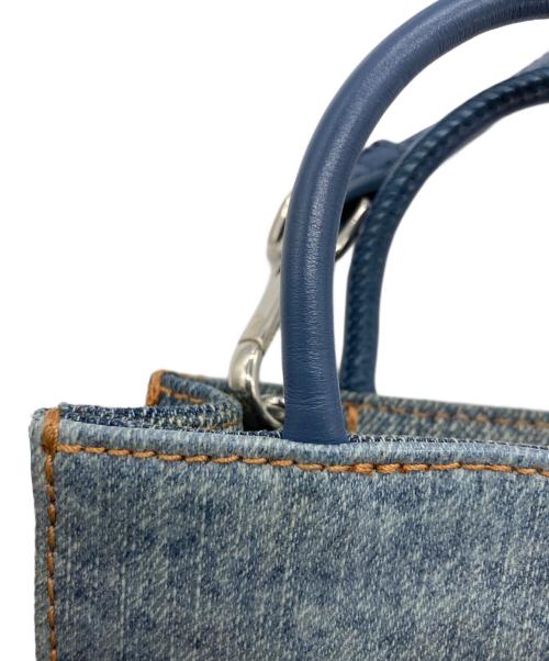 DIESEL（ディーゼル）DIESEL (ディーゼル) DSL SHOPPER ショルダーバッグ ブルーの古着・服飾アイテム