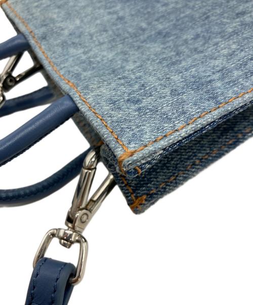 DIESEL（ディーゼル）DIESEL (ディーゼル) DSL SHOPPER ショルダーバッグ ブルーの古着・服飾アイテム