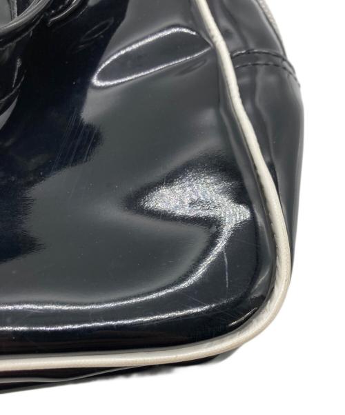 COMME des GARCONS GIRL（コムデギャルソンガール）COMME des GARCONS GIRL (コムデギャルソンガール) エナメルハンドバッグ ブラックの古着・服飾アイテム