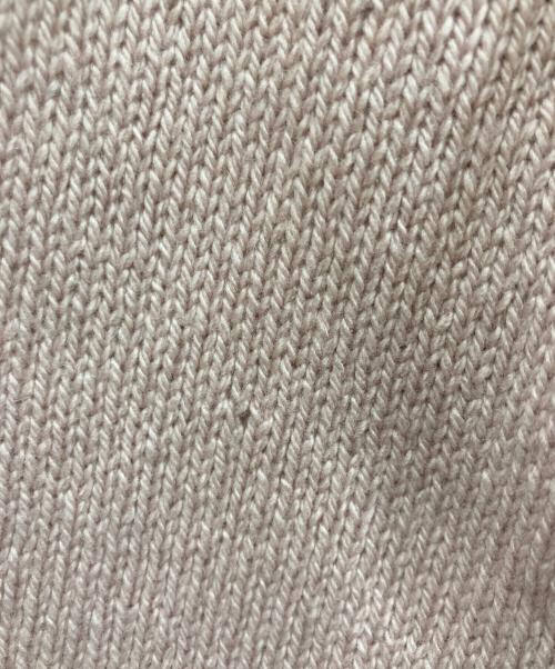 PRADA（プラダ）PRADA (プラダ) カシミヤニットカーディガン ピンク サイズ:SIZE 38の古着・服飾アイテム