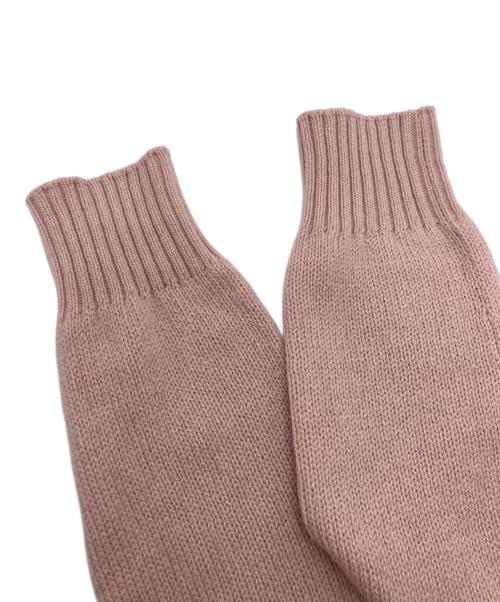 PRADA（プラダ）PRADA (プラダ) カシミヤニットカーディガン ピンク サイズ:SIZE 38の古着・服飾アイテム