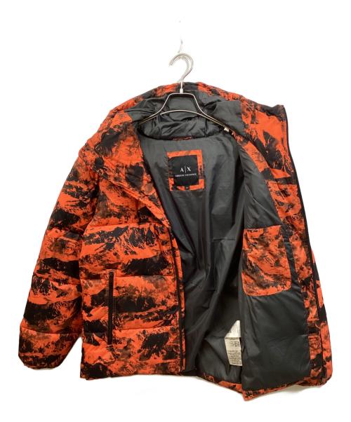 ARMANI EXCHANGE（アルマーニ エクスチェンジ）ARMANI EXCHANGE (アルマーニ エクスチェンジ) ダウンジャケット オレンジ サイズ:XSの古着・服飾アイテム