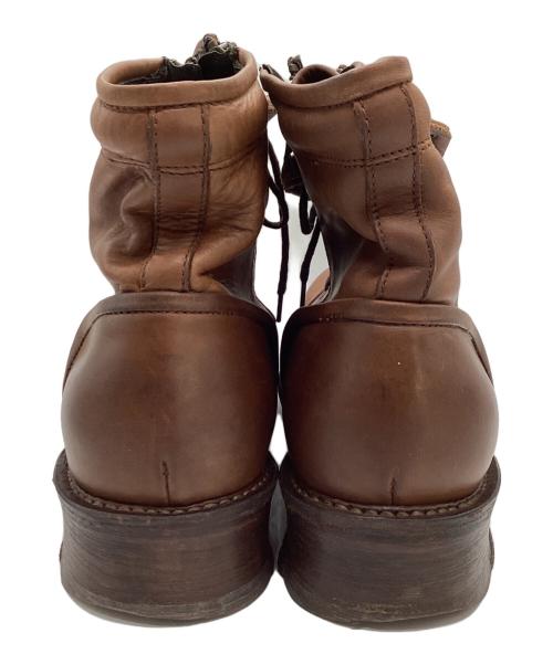 Alfredo BANNISTER（アルフレッドバニスター）alfredo BANNISTER (アルフレッドバニスター) サイドジップブーツ ブラウン サイズ:41の古着・服飾アイテム