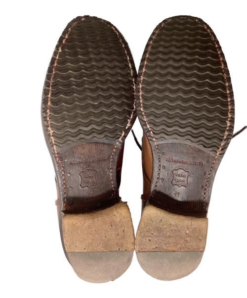 Alfredo BANNISTER（アルフレッドバニスター）alfredo BANNISTER (アルフレッドバニスター) サイドジップブーツ ブラウン サイズ:41の古着・服飾アイテム