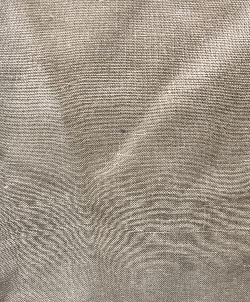 ISSEY MIYAKE MEN（イッセイミヤケメン）ISSEY MIYAKE MEN (イッセイミヤケメン) リネントレンチコート オリーブ サイズ:	SIZE Mの古着・服飾アイテム