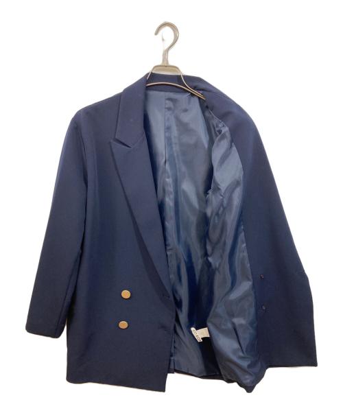 Dignite collier（ディニテ コリエ）Dignite collier (ディニテ コリエ) 金ダブルボタンジャケット ネイビー サイズ:	SIZE Freeの古着・服飾アイテム