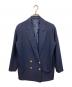 Dignite collier（ディニテ コリエ）の古着「金ダブルボタンジャケット」｜ネイビー