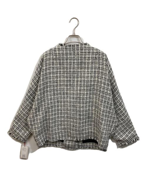 Dignite collier（ディニテ コリエ）Dignite collier (ディニテ コリエ) ツイードジャケット ホワイト サイズ:	SIZE Freeの古着・服飾アイテム