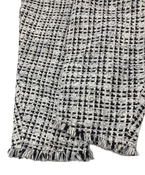 Dignite collier（ディニテ コリエ）Dignite collier (ディニテ コリエ) ツイードジャケット ホワイト サイズ:	SIZE Freeの古着・服飾アイテム