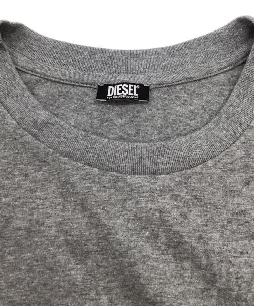 DIESEL（ディーゼル）DIESEL (ディーゼル) Tシャツ ショートパンツ セットアップパジャマ グレー サイズ:	SIZE Lの古着・服飾アイテム