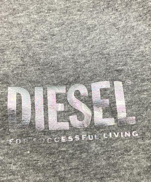 DIESEL（ディーゼル）DIESEL (ディーゼル) Tシャツ ショートパンツ セットアップパジャマ グレー サイズ:	SIZE Lの古着・服飾アイテム