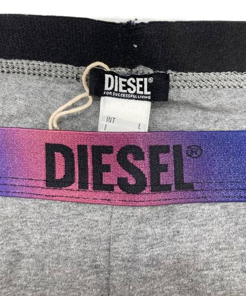 DIESEL（ディーゼル）DIESEL (ディーゼル) Tシャツ ショートパンツ セットアップパジャマ グレー サイズ:	SIZE Lの古着・服飾アイテム