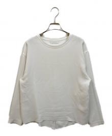 GALLARDA GALANTE（ガリャルダガランテ）の古着「バックスリットブラウス」｜ホワイト