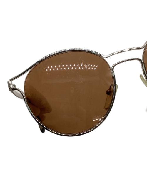 PRADA（プラダ）PRADA (プラダ) ラウンドキャットアイミラーサングラス サイズ:53□19-140の古着・服飾アイテム