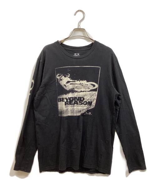 OAKLEY（オークリー）OAKLEY (オークリー) ロングスリーブTシャツ ブラック サイズ:	SIZE Mの古着・服飾アイテム
