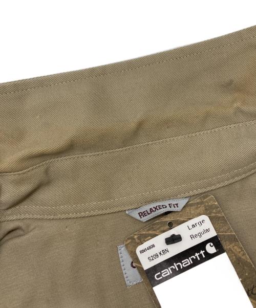 CarHartt（カーハート）CarHartt (カーハート) 長袖シャツ ブラウン サイズ:	SIZE Lの古着・服飾アイテム