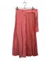 beautiful people (ビューティフルピープル) リネンプリーツスカート ピンク サイズ:36：10000円