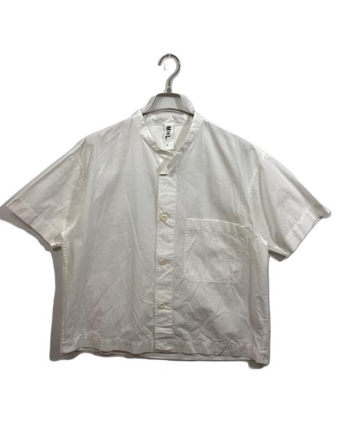 MHL（エムエイチエル）MHL (エムエイチエル) 半袖シャツ ホワイト サイズ:SIZE Mの古着・服飾アイテム