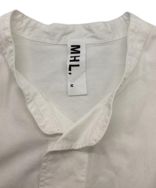 MHL（エムエイチエル）MHL (エムエイチエル) 半袖シャツ ホワイト サイズ:SIZE Mの古着・服飾アイテム