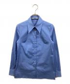 PRADAプラダ）の古着「ドレスシャツ」｜スカイブルー