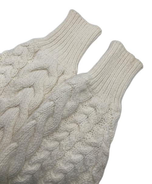 Curensology（カレンソロジー）Curensology (カレンソロジー) アランレンテニットプルオーバー ホワイト サイズ:SIZE Freeの古着・服飾アイテム