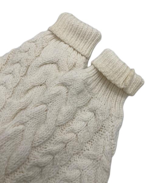 Curensology（カレンソロジー）Curensology (カレンソロジー) アランレンテニットプルオーバー ホワイト サイズ:SIZE Freeの古着・服飾アイテム