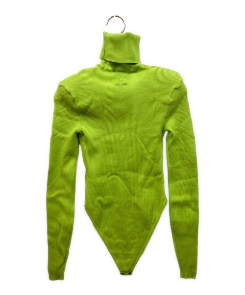 adidas Originals（アディダスオリジナル）adidas Originals (アディダスオリジナル) IVY PARK IVP BODYSUIT 黄緑 サイズ:SIZE XSの古着・服飾アイテム