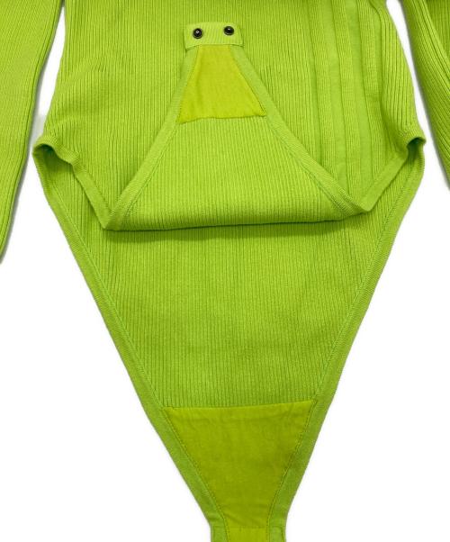 adidas Originals（アディダスオリジナル）adidas Originals (アディダスオリジナル) IVY PARK IVP BODYSUIT 黄緑 サイズ:SIZE XSの古着・服飾アイテム