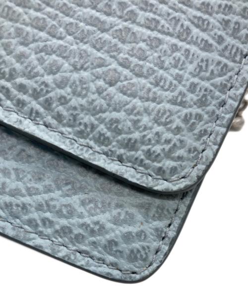 Maison Margiela（メゾンマルジェラ）Maison Margiela (メゾンマルジェラ) 4ステッチチェーンウォレット スカイブルーの古着・服飾アイテム