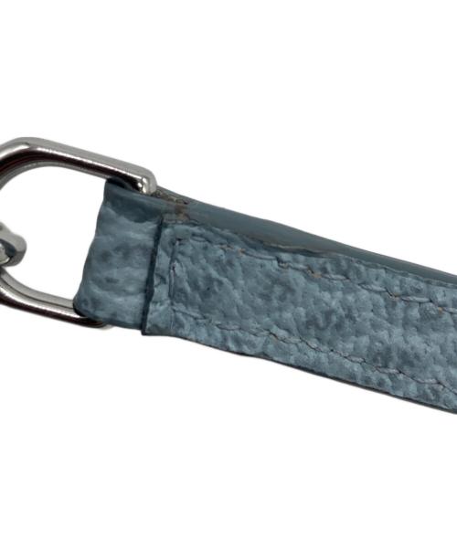 Maison Margiela（メゾンマルジェラ）Maison Margiela (メゾンマルジェラ) 4ステッチチェーンウォレット スカイブルーの古着・服飾アイテム