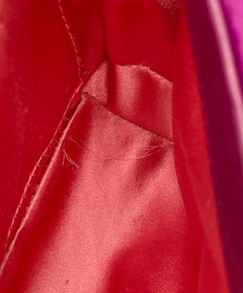 GUCCI（グッチ）GUCCI (グッチ) GGマーモントベルベッドチェーンショルダーバッグ パープルの古着・服飾アイテム